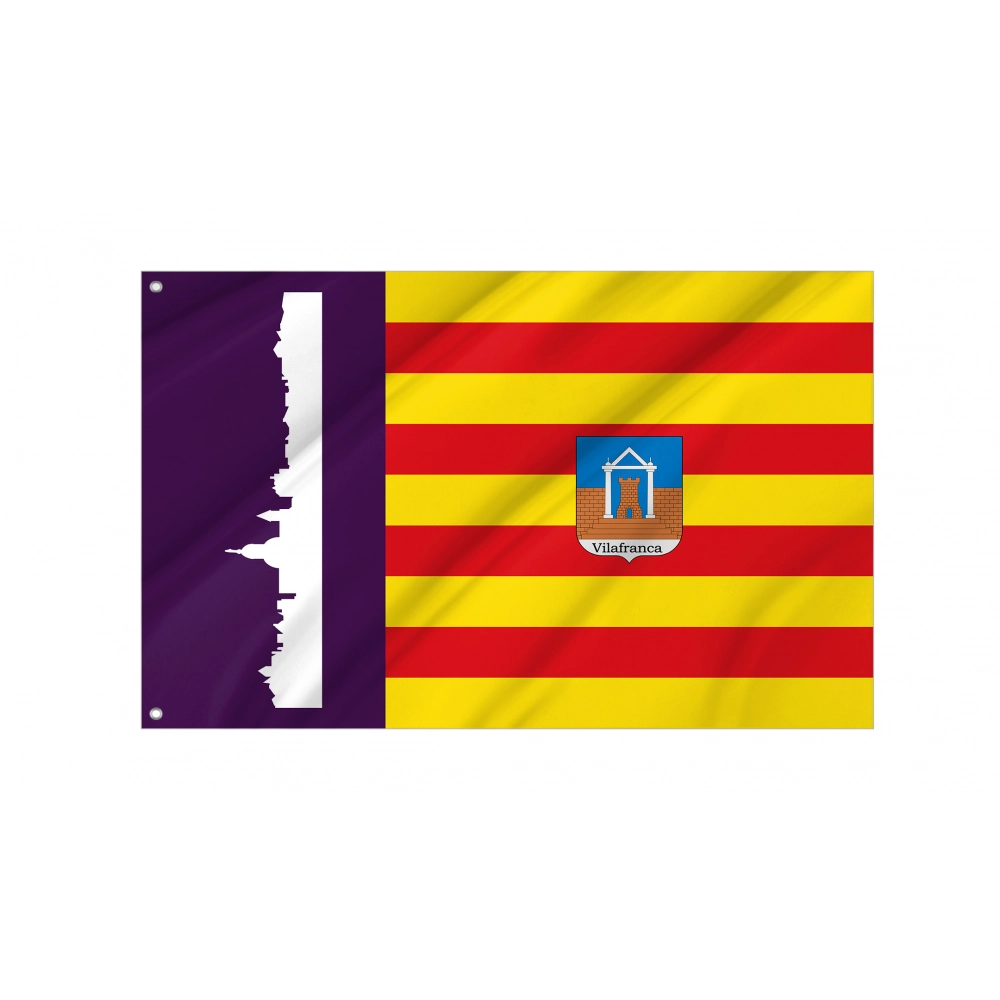 Vilafranca de Bonany Flag for Indoor & Outdoor Use