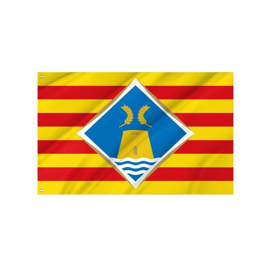Flag Of Formentera Island, Patriotic Flags, Unique Design Print, Flags For Indoor & Outdoor Use - High Quality Balearic Islands for Indoor and Outdoor Use