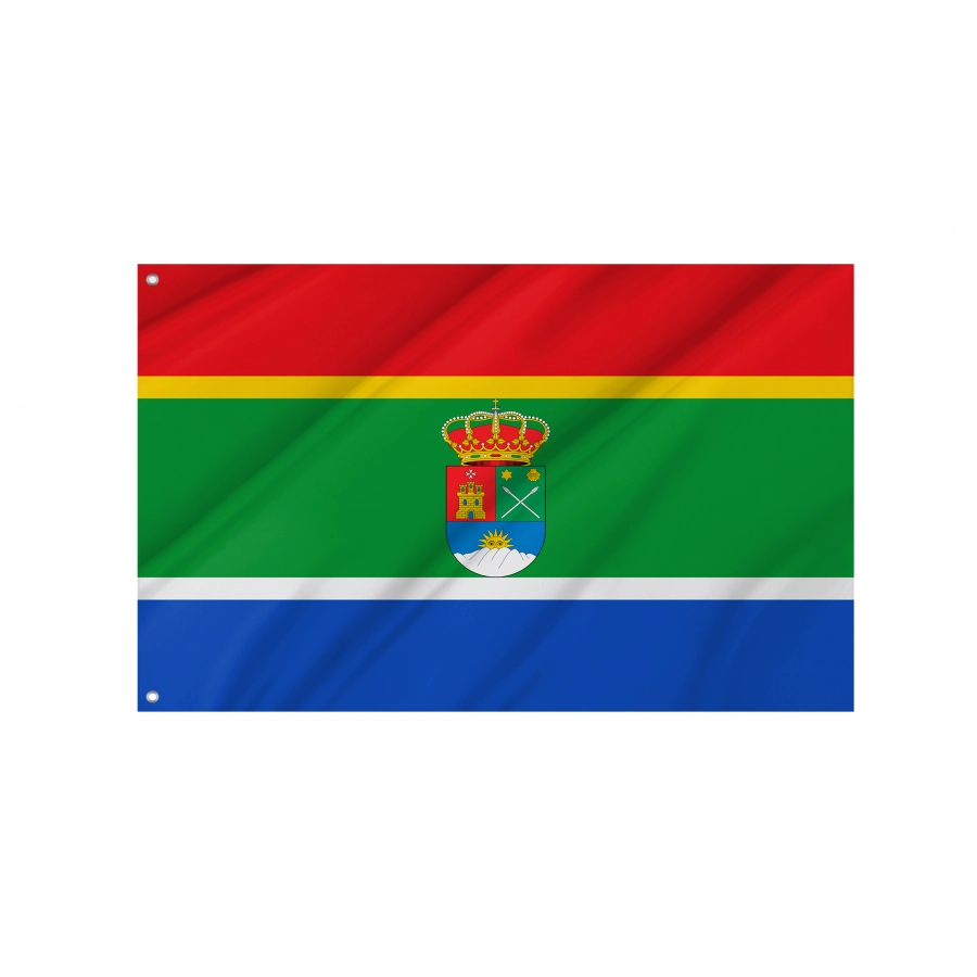 Flag Of Atapuerca, Burgos, Patriotic Flags, Unique Design Print, Flags For Indoor & Outdoor Use - High Quality Castile and Leon for Indoor and Outdoor Use