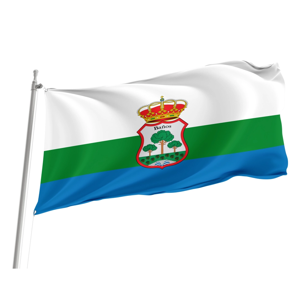 Banos de Valdearados Flag for Indoor & Outdoor Use