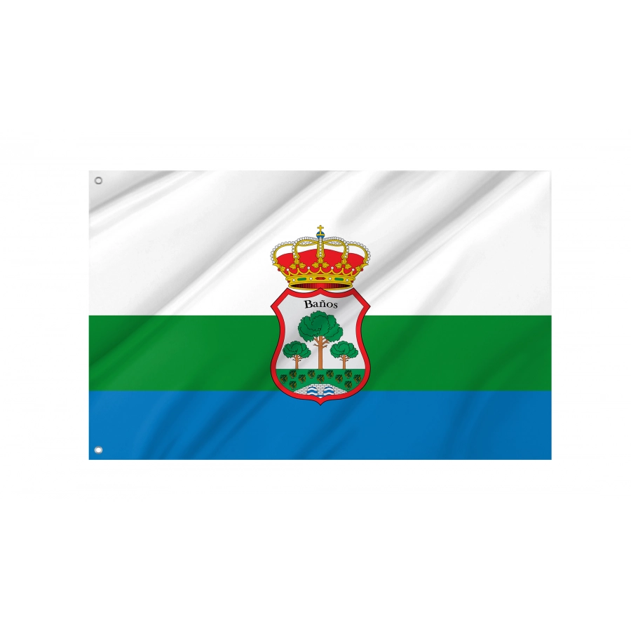 Flag Of Banos De Valdearados, Burgos, Spain, Patriotic Flags, Unique Design Print, Flags For Indoor & Outdoor Use - High Quality Castile and Leon for Indoor and Outdoor Use