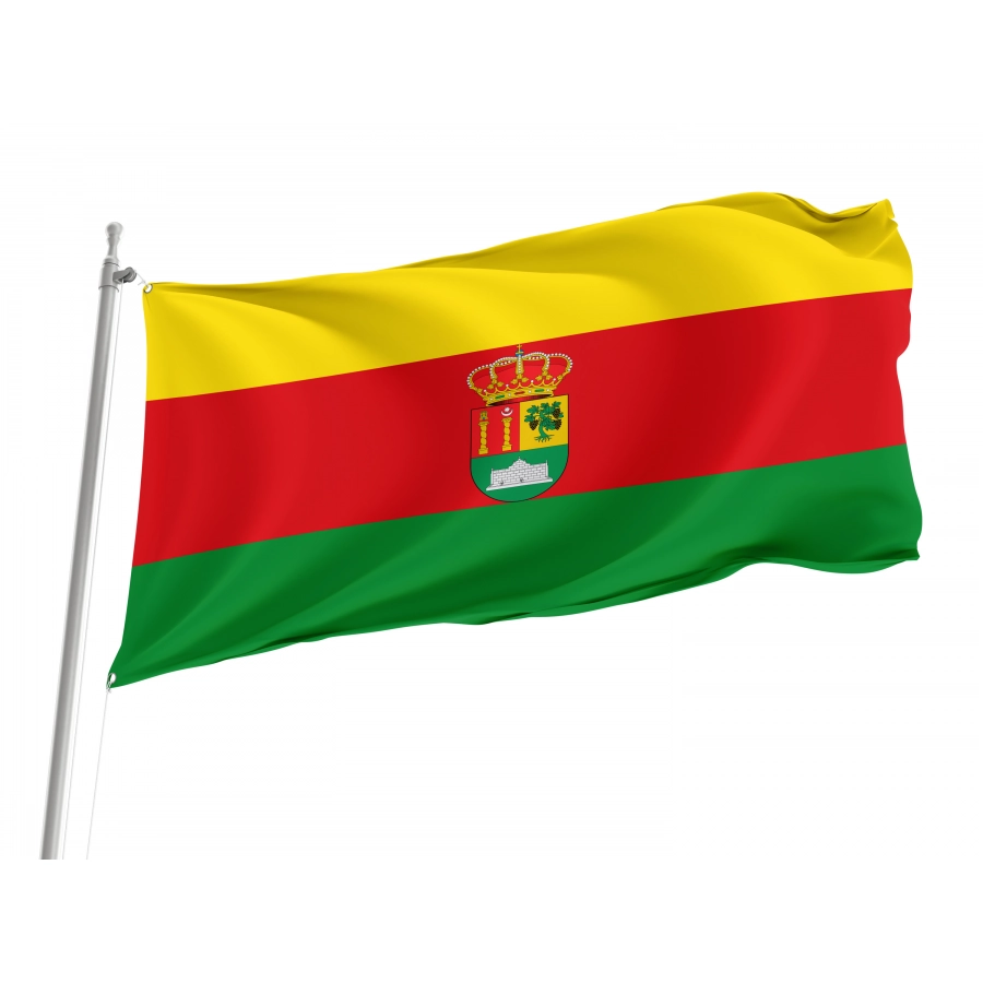 Flag Of Fuentelcésped, Burgos, Spain, Patriotic Flags, Unique Design Print, Flags For Indoor & Outdoor Use - High Quality Castile and Leon for Indoor and Outdoor Use
