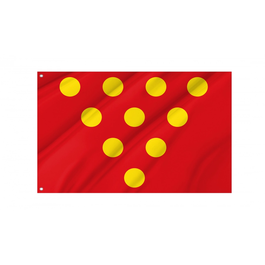 Flag Of La Horra, Burgos, Patriotic Flags, Unique Design Print, Flags For Indoor & Outdoor Use - High Quality Castile and Leon for Indoor and Outdoor Use
