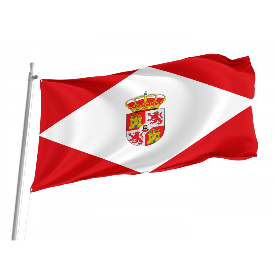 Flag Of Villadiego, Burgos, Patriotic Flags, Unique Design Print, Flags For Indoor & Outdoor Use - High Quality Castile and Leon for Indoor and Outdoor Use