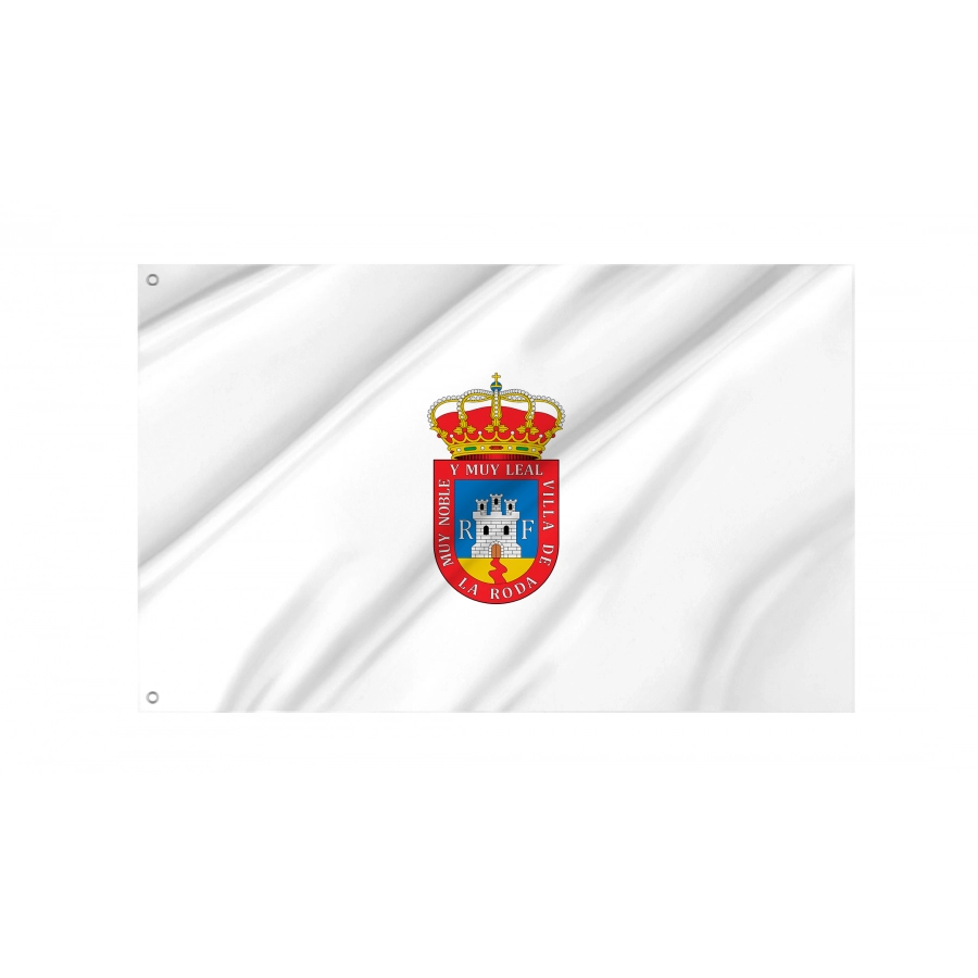 Flag Of La Roda, Albacete, Spain, Patriotic Flags, Unique Design Print, Flags For Indoor & Outdoor Use - High Quality Castile La Mancha for Indoor and Outdoor Use