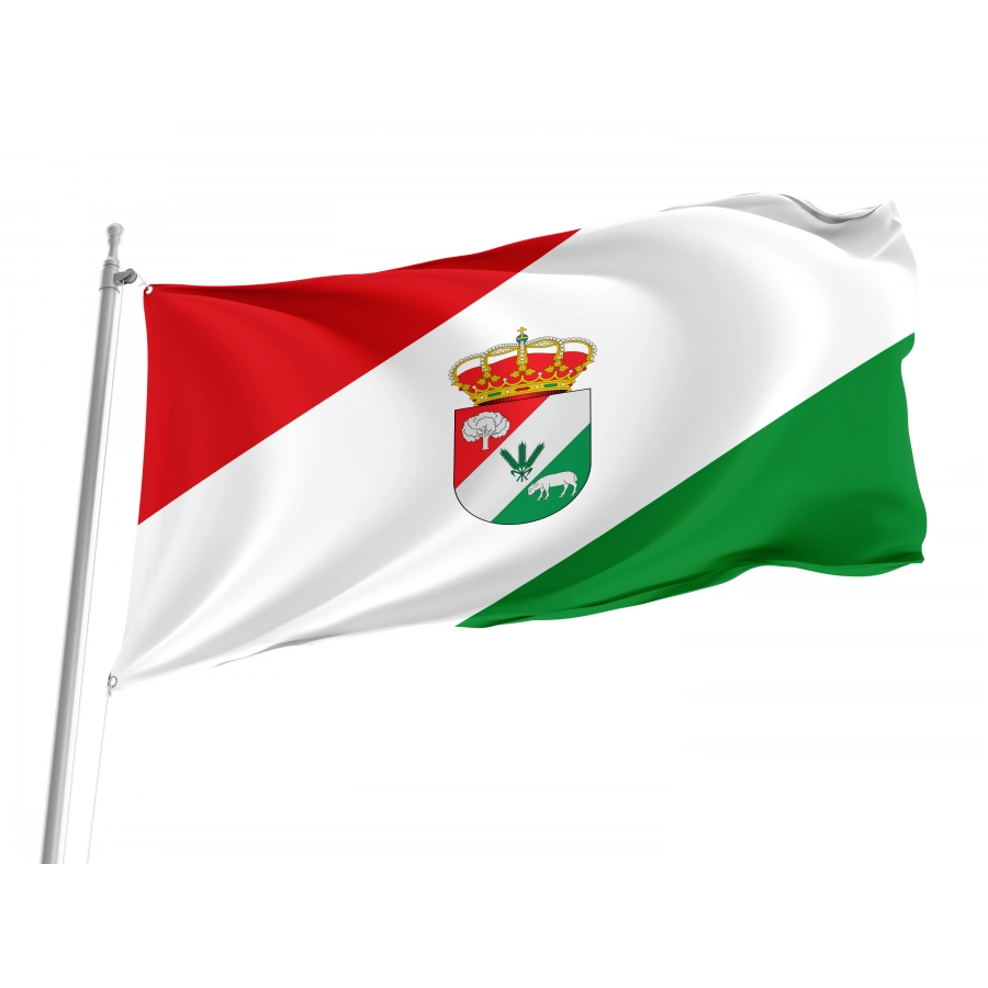Flag Of Brazatortas, Ciudad Real, Patriotic Flags, Unique Design Print, Flags For Indoor & Outdoor Use - High Quality Castile La Mancha for Indoor and Outdoor Use