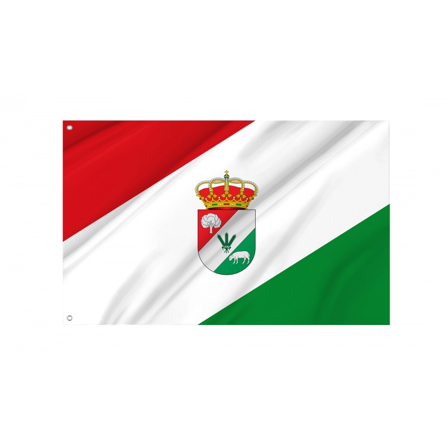 Flag Of Brazatortas, Ciudad Real, Patriotic Flags, Unique Design Print, Flags For Indoor & Outdoor Use - High Quality Castile La Mancha for Indoor and Outdoor Use