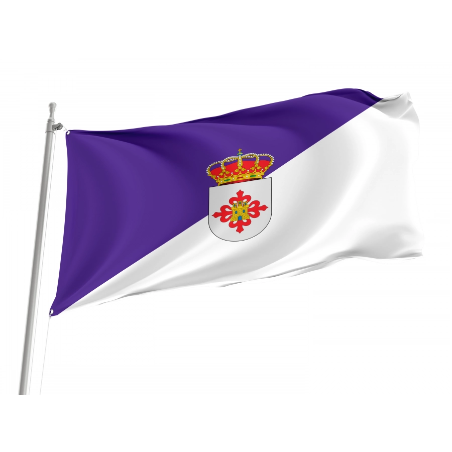 Flag Of Daimiel, Ciudad Real, Patriotic Flags, Unique Design Print, Flags For Indoor & Outdoor Use - High Quality Castile La Mancha for Indoor and Outdoor Use