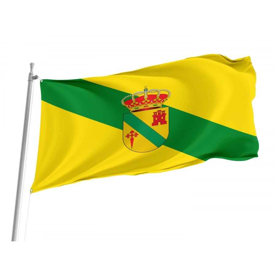 Flag Of Albaladejo, Ciudad Real, Spain, Patriotic Flags, Unique Design Print, Flags For Indoor & Outdoor Use - High Quality Castile La Mancha for Indoor and Outdoor Use