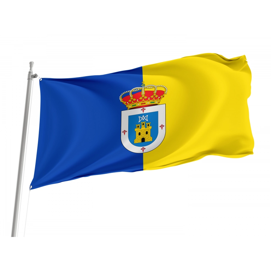 Flag Of Membrilla, Ciudad Real, Patriotic Flags, Unique Design Print, Flags For Indoor & Outdoor Use - High Quality Castile La Mancha for Indoor and Outdoor Use