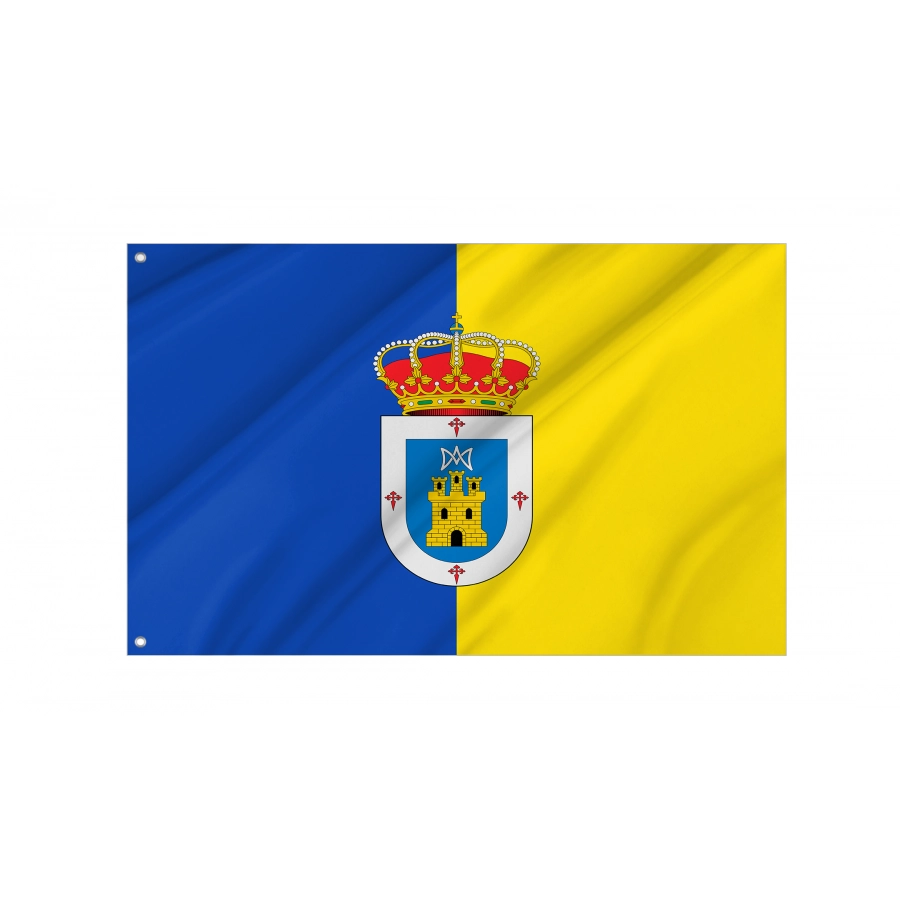 Flag Of Membrilla, Ciudad Real, Patriotic Flags, Unique Design Print, Flags For Indoor & Outdoor Use - High Quality Castile La Mancha for Indoor and Outdoor Use