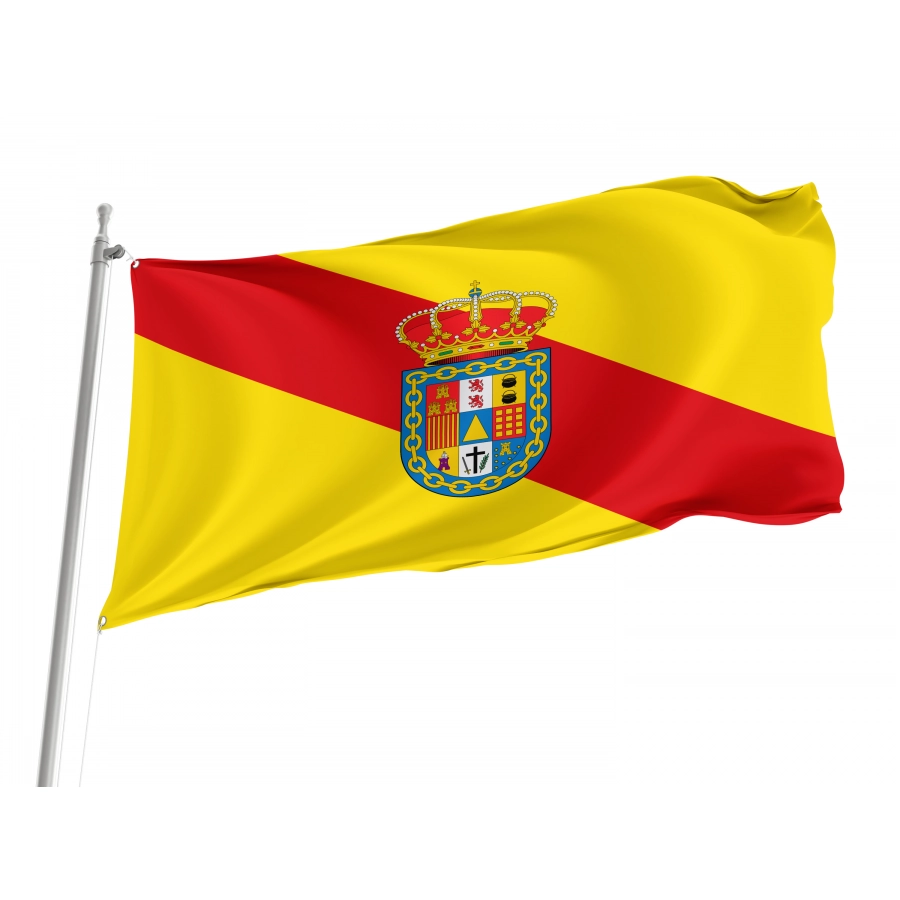 Flag Of Buenache De Alarcón, Cuenca, Patriotic Flags, Unique Design Print, Flags For Indoor & Outdoor Use - High Quality Castile La Mancha for Indoor and Outdoor Use