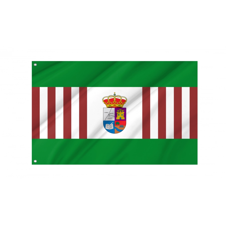 Flag Of Salvacañete, Cuenca, Patriotic Flags, Unique Design Print, Flags For Indoor & Outdoor Use - High Quality Castile La Mancha for Indoor and Outdoor Use