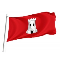 Torre del Burgo Flag for Indoor & Outdoor Use