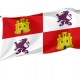 Castile and León Flag for Indoor & Outdoor Use - Imagine 1
