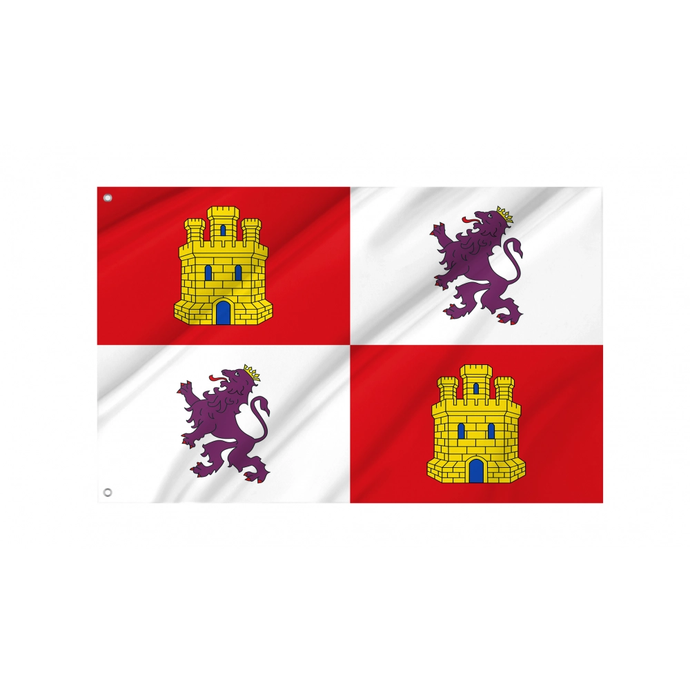 Castile and León Flag for Indoor & Outdoor Use