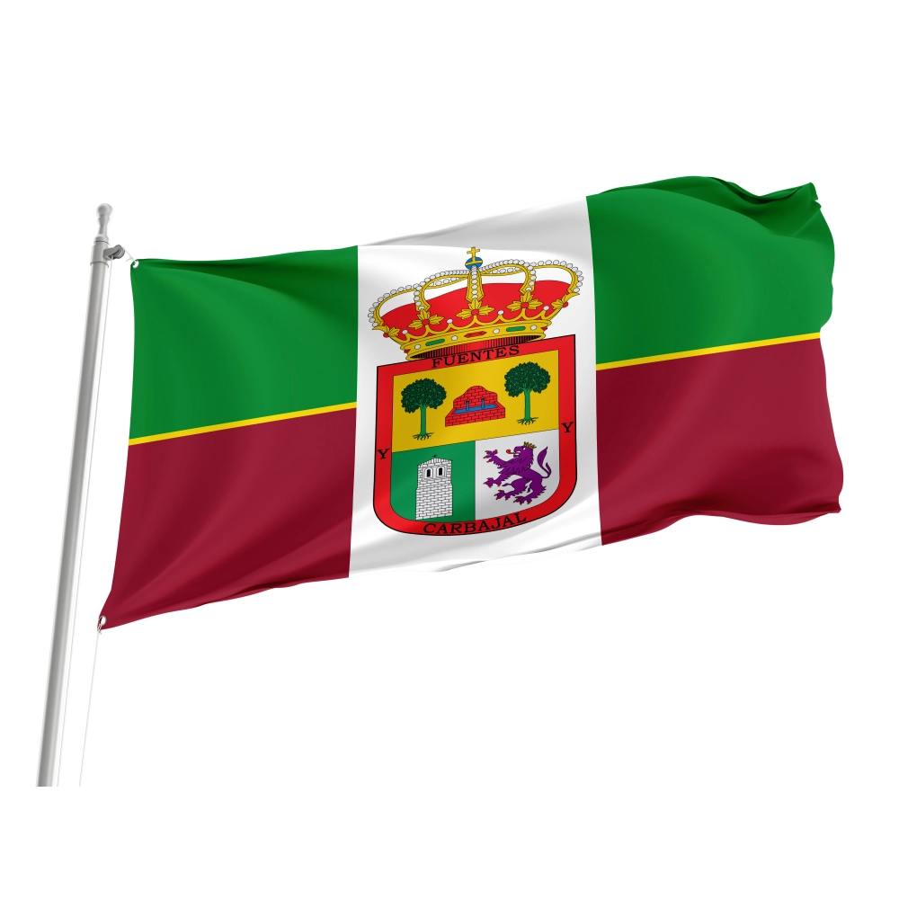 Fuentes de Carbajal Flag for Indoor & Outdoor Use