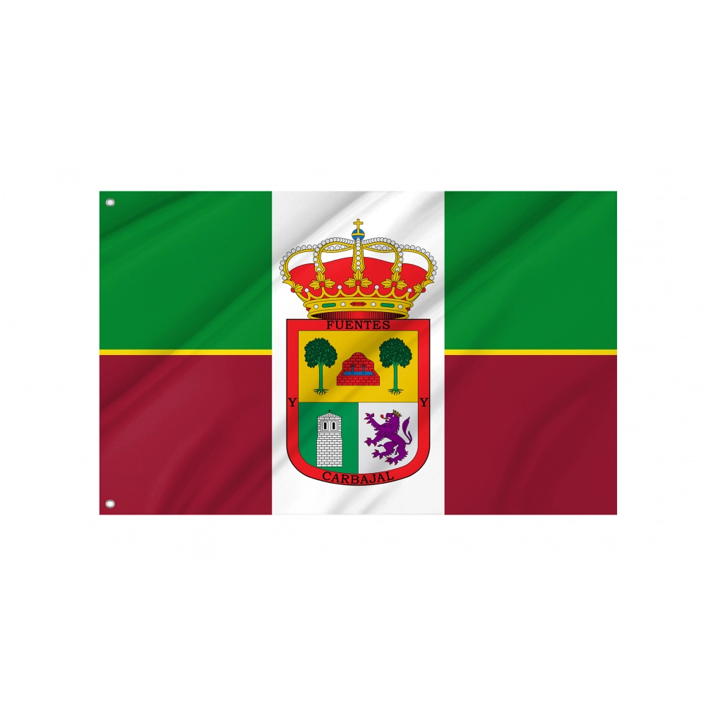 Fuentes de Carbajal Flag for Indoor & Outdoor Use