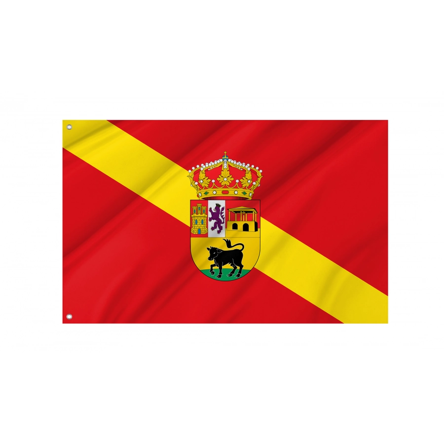 Flag Of Becerril De Campos, Palencia, Spain, Patriotic Flags, Unique Design Print, Flags For Indoor & Outdoor Use - High Quality Castile and Leon for Indoor and Outdoor Use