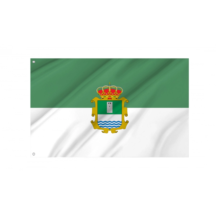Flag Of Santibáñez De La Peña, Palencia, Patriotic Flags, Unique Design Print, Flags For Indoor & Outdoor Use - High Quality Castile and Leon for Indoor and Outdoor Use