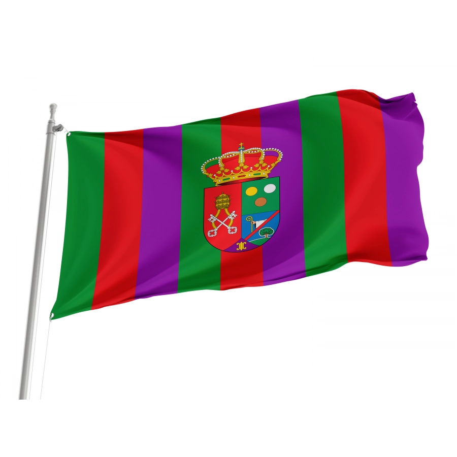 Flag Of San Pedro De Ceque, Zamora, Spain, Patriotic Flags, Unique Design Print, Flags For Indoor & Outdoor Use - High Quality Castile and Leon for Indoor and Outdoor Use