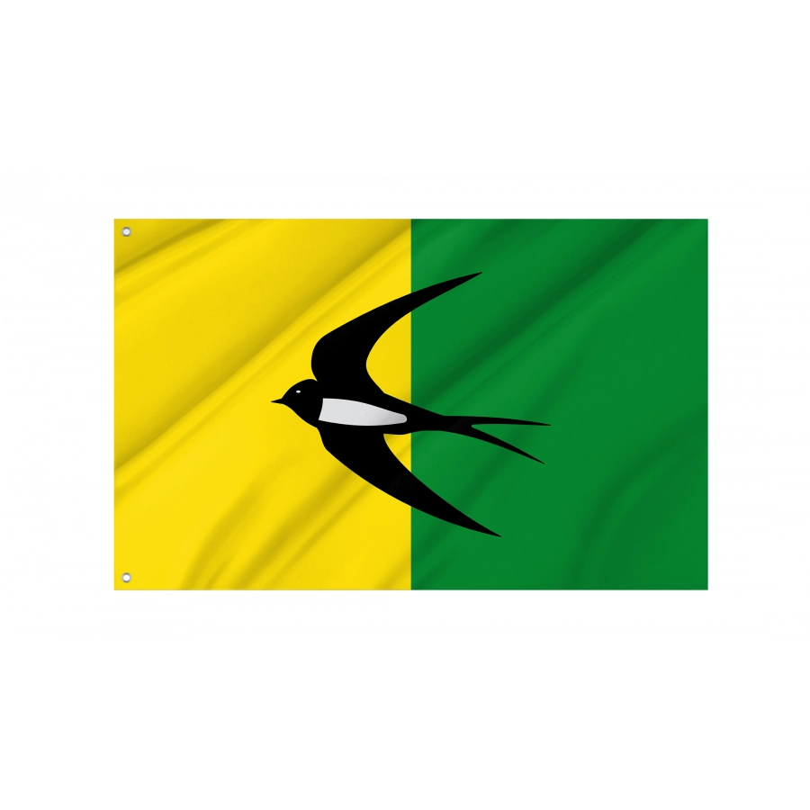 Flag Of Badia Del Vallès, Barcelona, Patriotic Flags, Unique Design Print, Flags For Indoor & Outdoor Use - High Quality Catalonia for Indoor and Outdoor Use