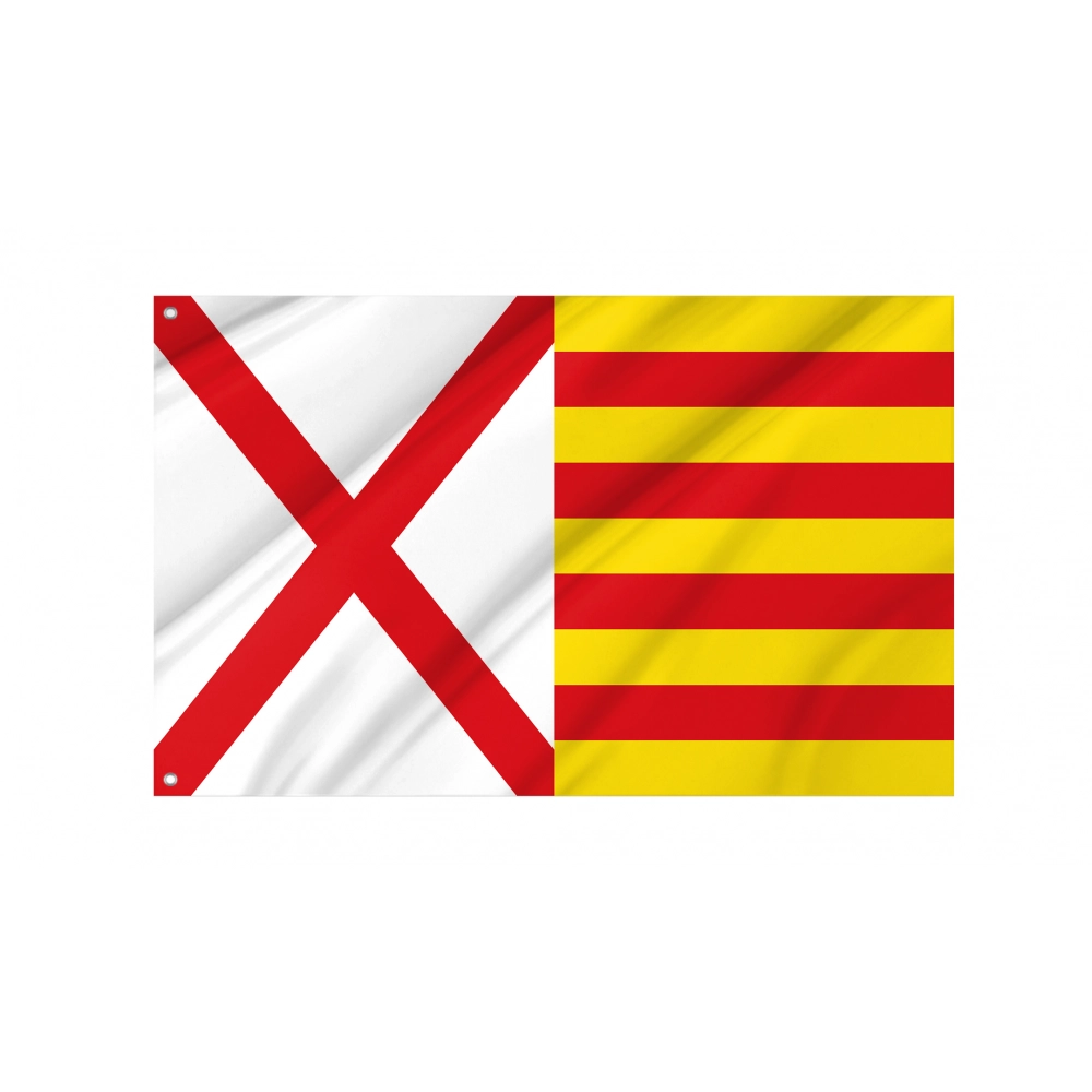 L'Hospitalet de Llobregat Flag for Indoor & Outdoor Use