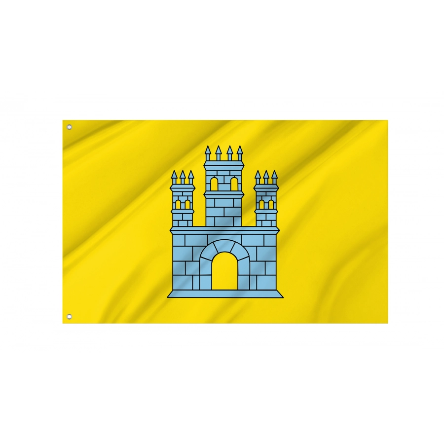 Flag Of Lluçà, Barcelona, Patriotic Flags, Unique Design Print, Flags For Indoor & Outdoor Use - High Quality Catalonia for Indoor and Outdoor Use