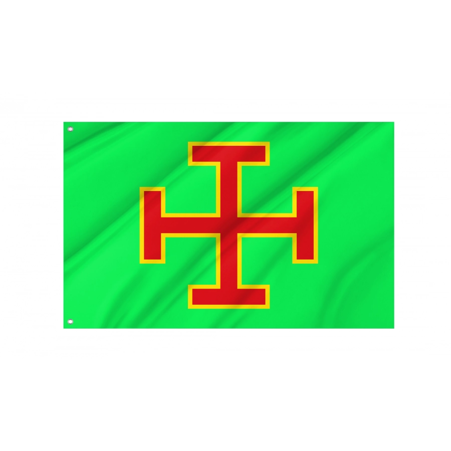 Flag Of Beuda, Girona, Patriotic Flags, Unique Design Print, Flags For Indoor & Outdoor Use - High Quality Catalonia for Indoor and Outdoor Use