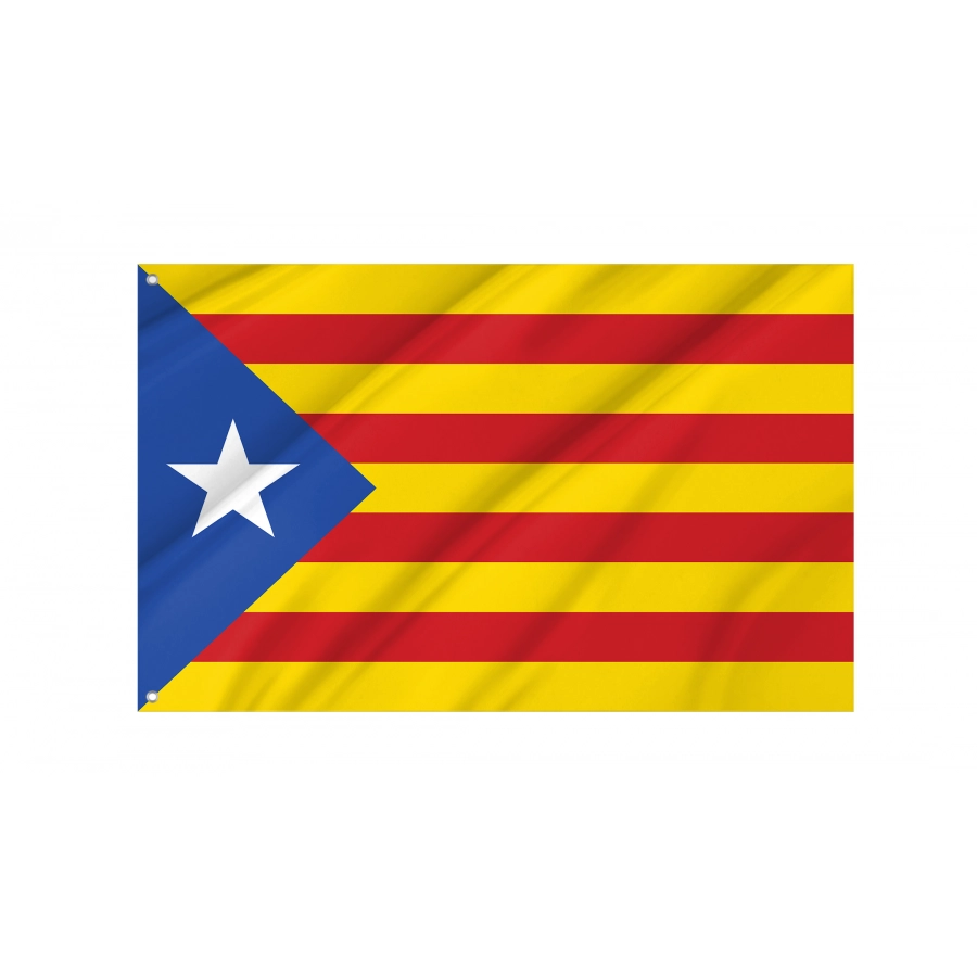 Flag Of Estelada Catalonia, Patriotic Flags, Unique Design Print, Flags For Indoor & Outdoor Use - High Quality Catalonia for Indoor and Outdoor Use