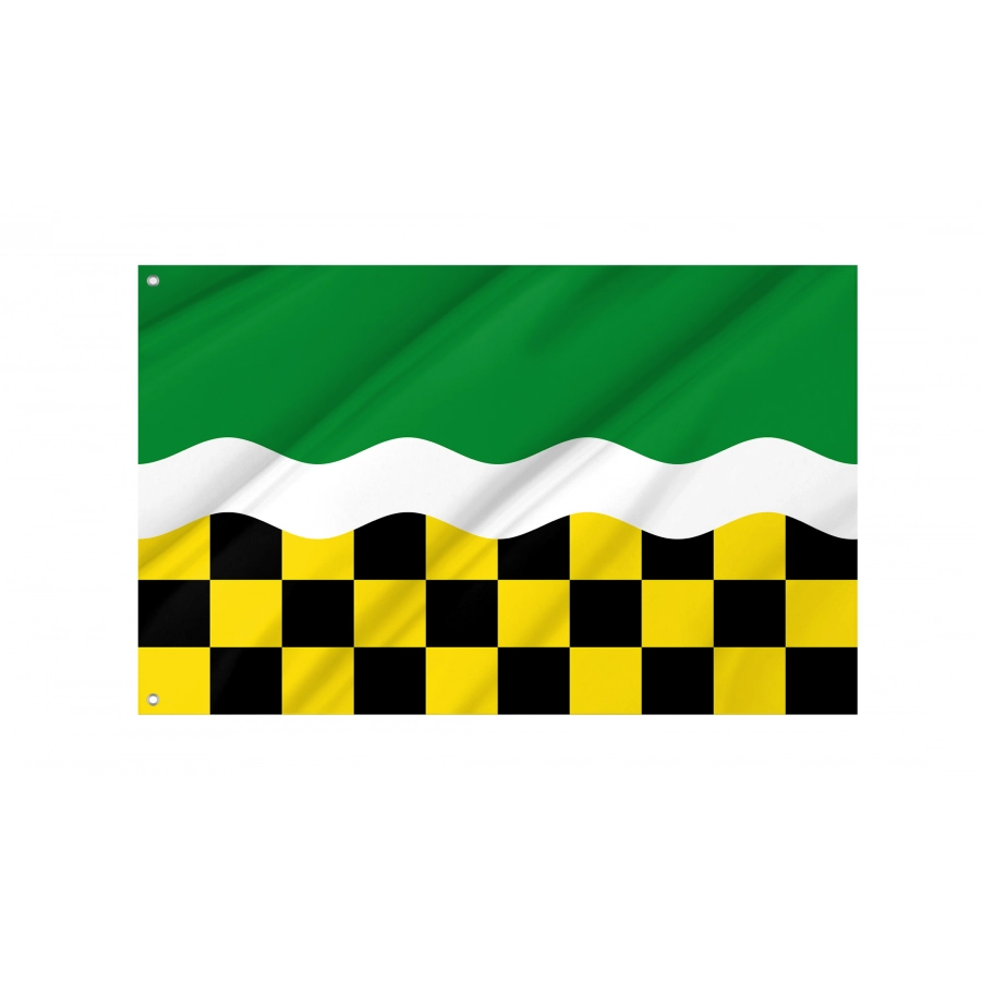 Flag Of Ribera Durgellet Lleida, Catalonia, Spain, Patriotic Flags, Unique Design Print, Flags For Indoor & Outdoor Use - High Quality Catalonia for Indoor and Outdoor Use