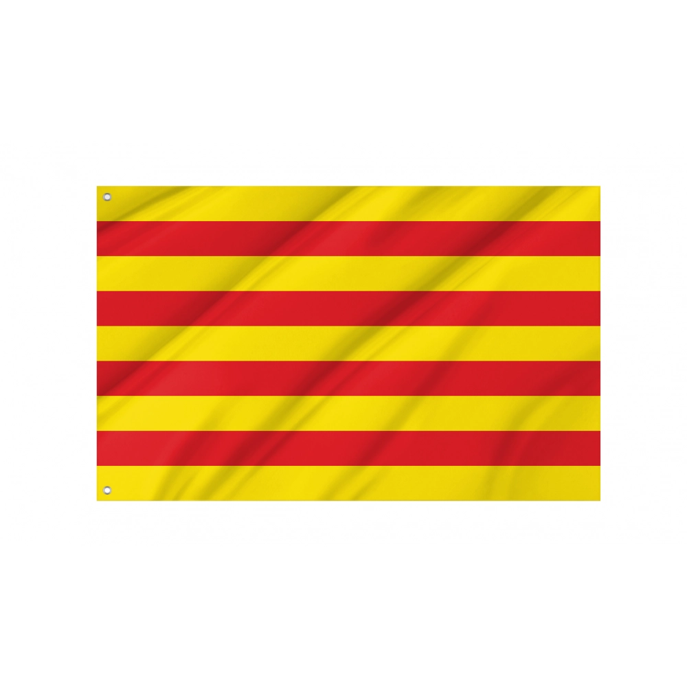 Senyera Flag for Indoor & Outdoor Use