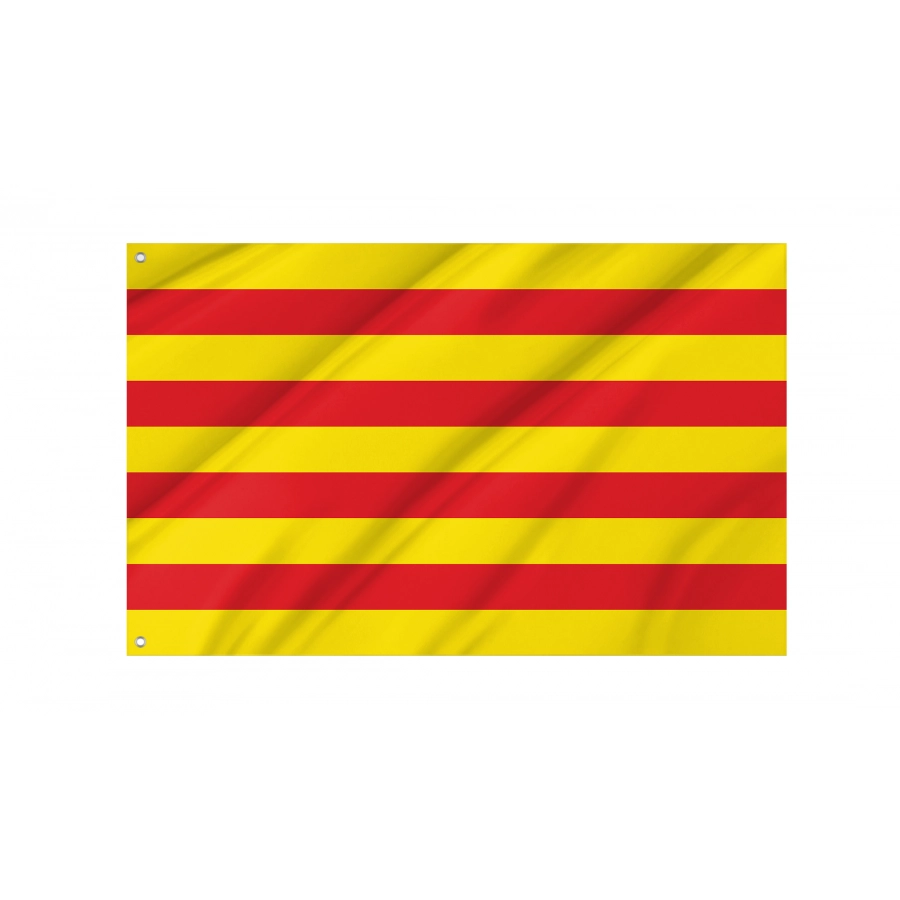 Flag Of Senyera Catalonia, Patriotic Flags, Unique Design Print, Flags For Indoor & Outdoor Use - High Quality Catalonia for Indoor and Outdoor Use