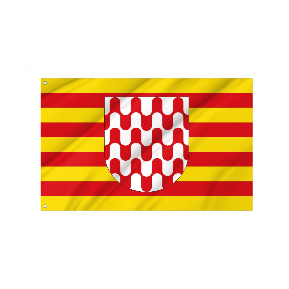 Girona Flag for Indoor & Outdoor Use