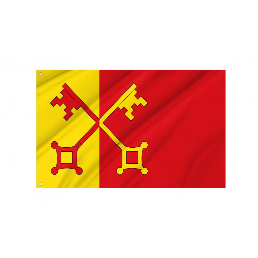 Flag Of Mieres, Girona, Patriotic Flags, Unique Design Print, Flags For Indoor & Outdoor Use - High Quality Catalonia for Indoor and Outdoor Use