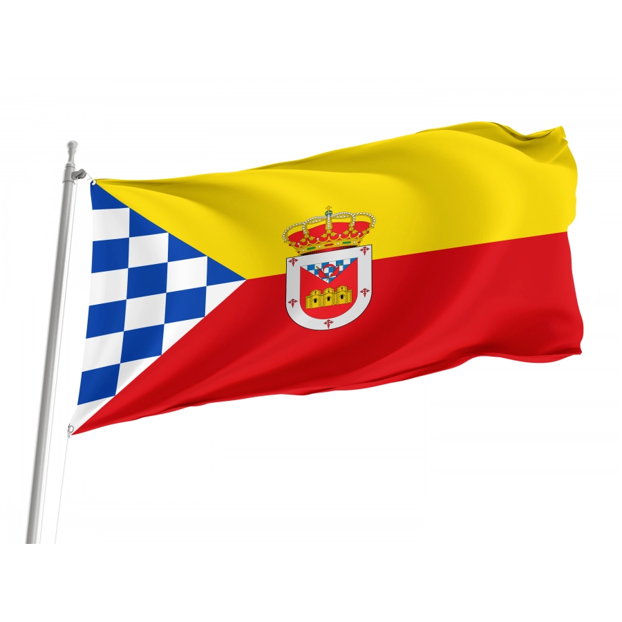 Flag Of Alcuéscar, Cáceres, Patriotic Flags, Unique Design Print, Flags For Indoor & Outdoor Use - High Quality Extremadura for Indoor and Outdoor Use