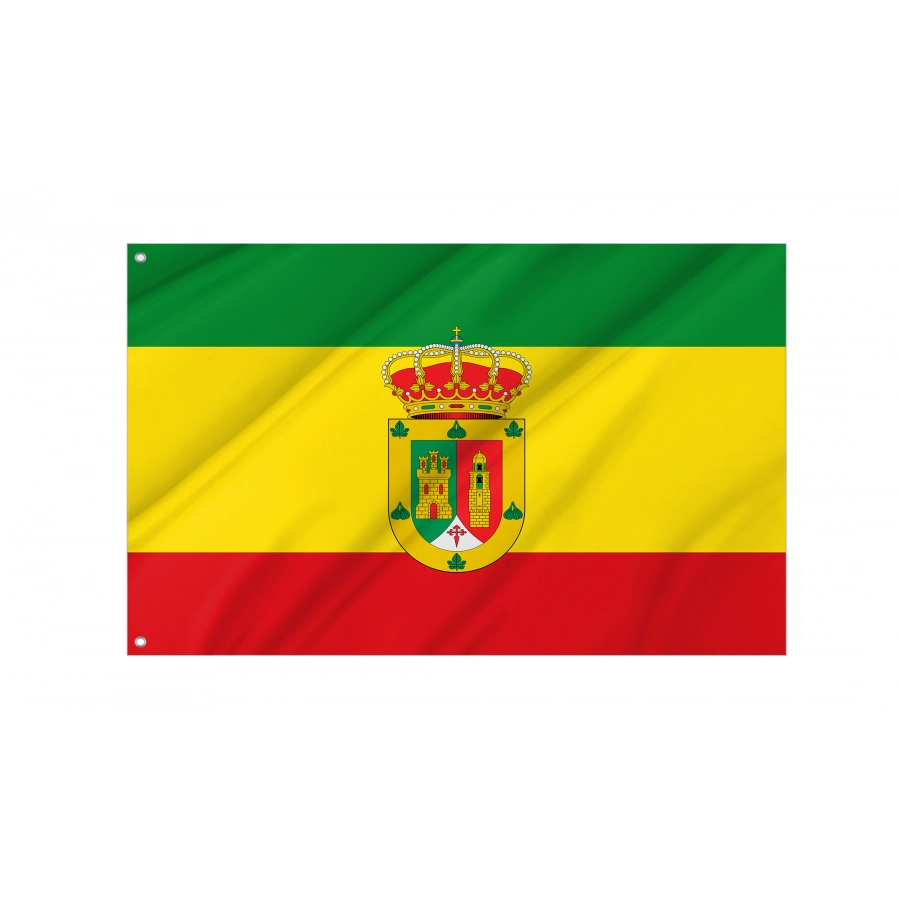 Flag Of Almoharín, Cáceres, Patriotic Flags, Unique Design Print, Flags For Indoor & Outdoor Use - High Quality Extremadura for Indoor and Outdoor Use