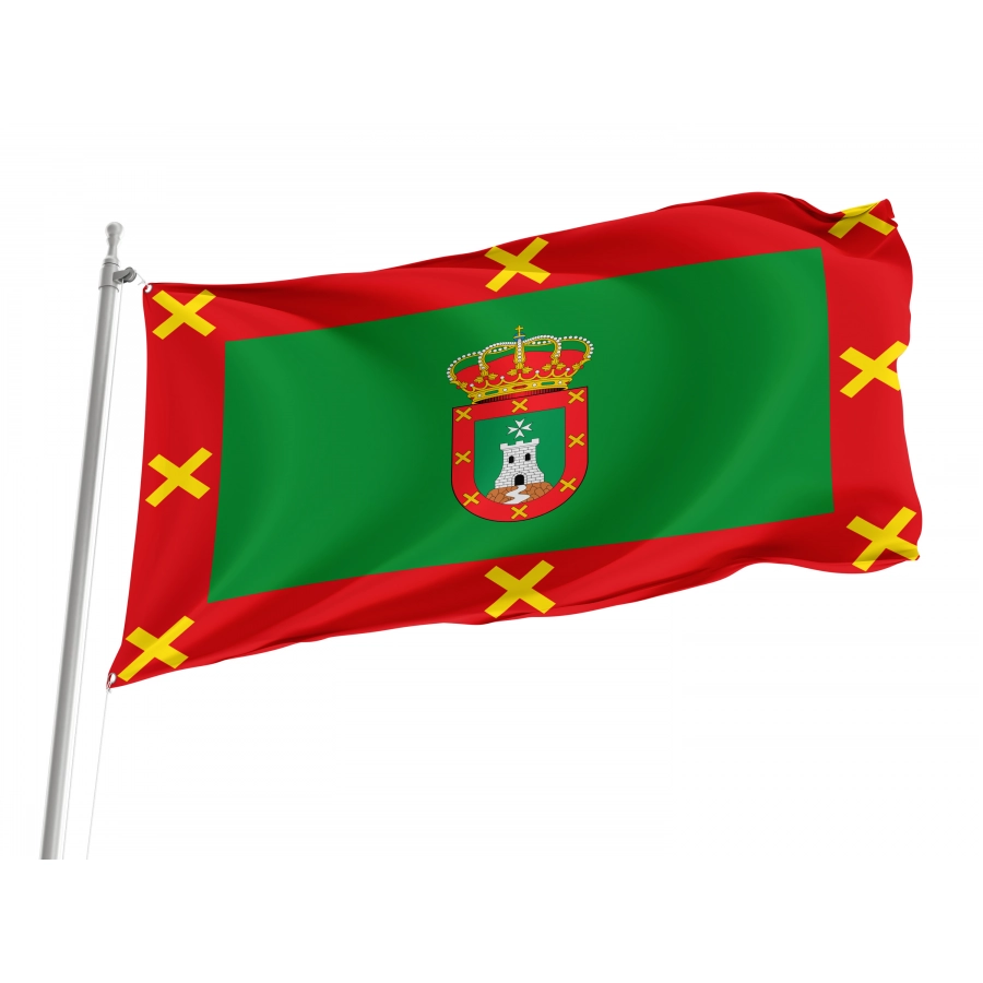 Flag Of Berzocana, Cáceres, Patriotic Flags, Unique Design Print, Flags For Indoor & Outdoor Use - High Quality Extremadura for Indoor and Outdoor Use