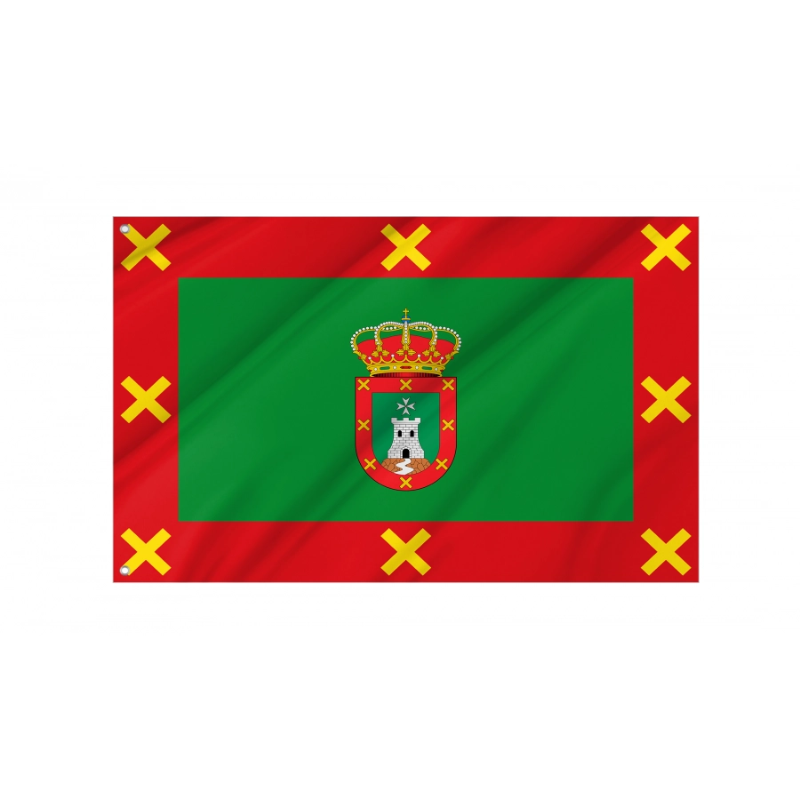 Flag Of Berzocana, Cáceres, Patriotic Flags, Unique Design Print, Flags For Indoor & Outdoor Use - High Quality Extremadura for Indoor and Outdoor Use