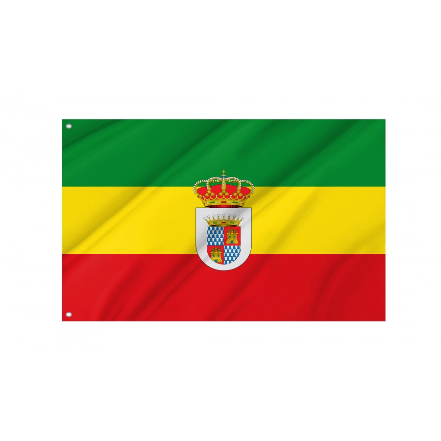 Flag Of Deleitosa, Cáceres, Patriotic Flags, Unique Design Print, Flags For Indoor & Outdoor Use - High Quality Extremadura for Indoor and Outdoor Use
