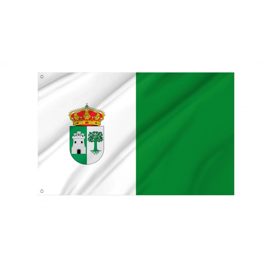 Flag Of Robledillo De Trujillo, Cáceres, Patriotic Flags, Unique Design Print, Flags For Indoor & Outdoor Use - High Quality Extremadura for Indoor and Outdoor Use