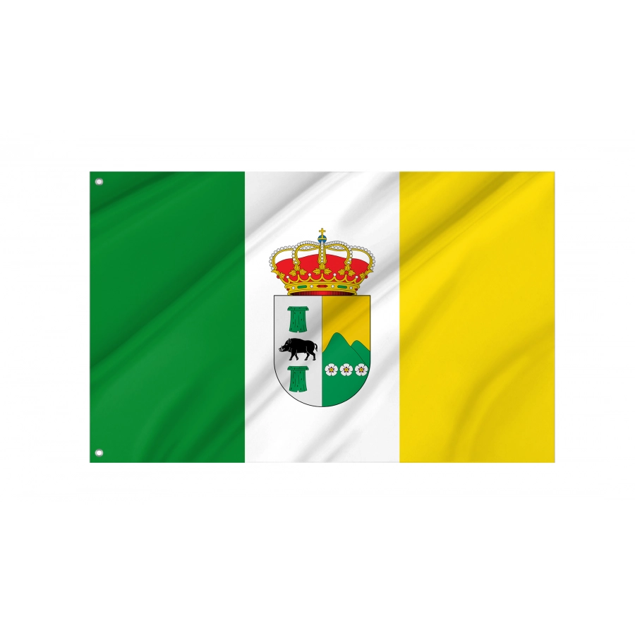 Flag Of Navatrasierra, Cáceres, Patriotic Flags, Unique Design Print, Flags For Indoor & Outdoor Use - High Quality Extremadura for Indoor and Outdoor Use