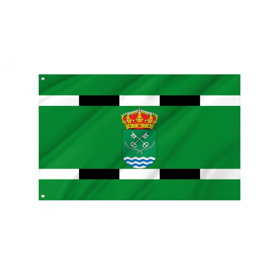 Flag Of Huélaga, Cáceres, Patriotic Flags, Unique Design Print, Flags For Indoor & Outdoor Use - High Quality Extremadura for Indoor and Outdoor Use