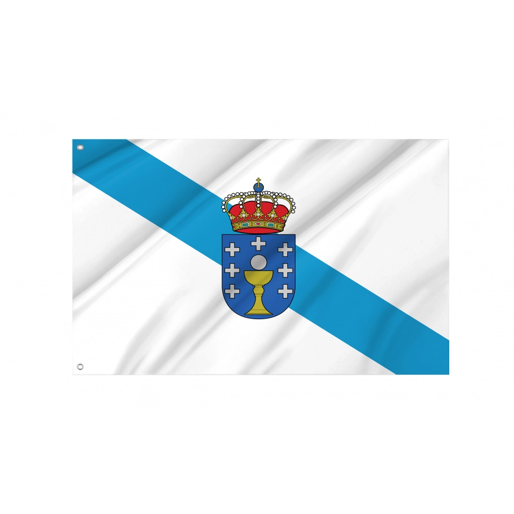 Galicia Flag for Indoor & Outdoor Use Galicia Flag for Indoor & Outdoor Use