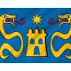 Official Flag of Municipality of Cuntis Pontevedra, Patriotic Flags, Unique Design Print, Flags for Indoor & Outdoor Use - Imagine 2