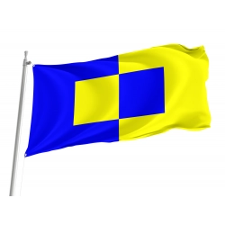 Quel Flag for Indoor & Outdoor Use