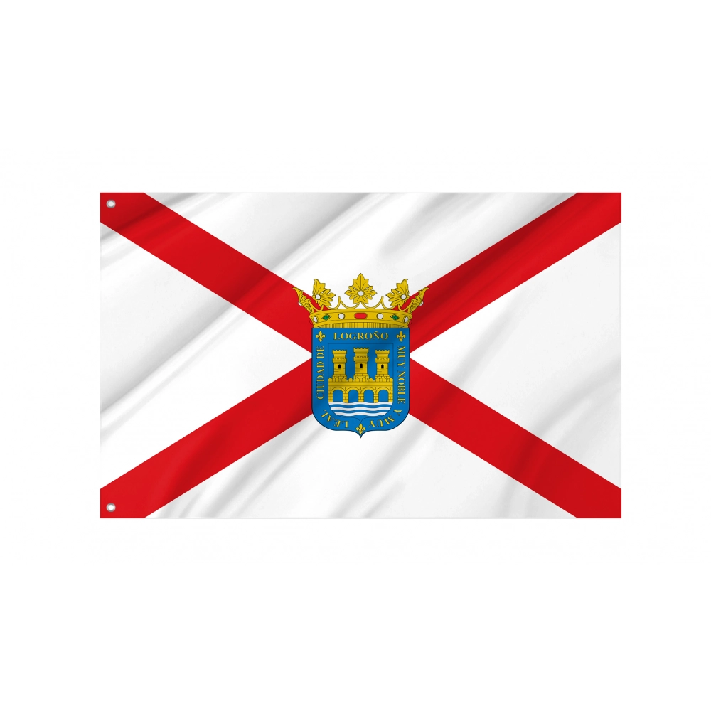 Logroño Flag for Indoor & Outdoor Use Logroño Flag for Indoor & Outdoor Use