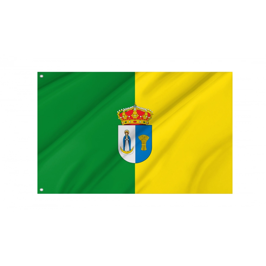 Flag Of Ajalvir, Patriotic Flags, Unique Design Print, Flags For Indoor & Outdoor Use - High Quality Madrid for Indoor and Outdoor Use