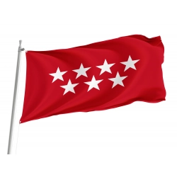 Flag Of Madrid for Indoor & Outdoor Use