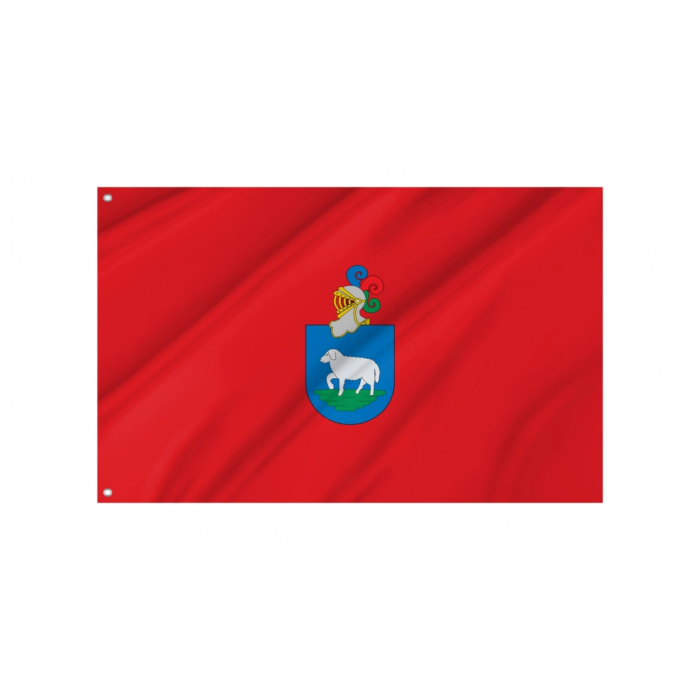 Ansoáin Red Flag for Indoor & Outdoor Use